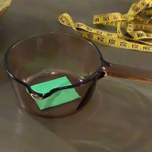 Visions Corning Glass Cookware saucepan #5